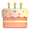 birthday cake emoji